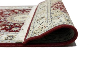 Red Floral 3X10 Indo-Nain Oriental Runner Rug