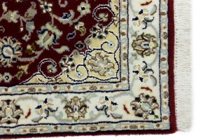 Red Floral 2X3 Indo-Nain Oriental Rug