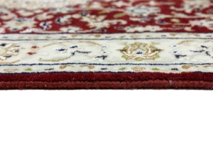 Red Floral 3X5 Indo-Nain Oriental Rug