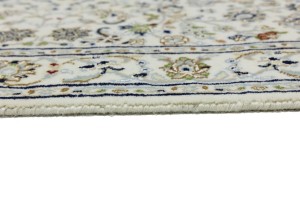 Cream Floral 3X13 Indo-Nain Oriental Runner Rug
