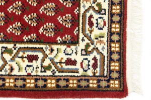 Red Floral 2X3 Indo Botemir Oriental Rug