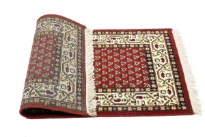 Red Floral 2'4X4'8 Indo Botemir Oriental Rug