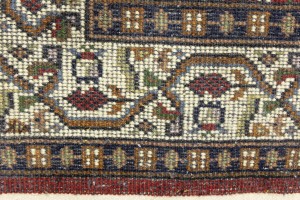 Red Floral 2'4X4'8 Indo Botemir Oriental Rug