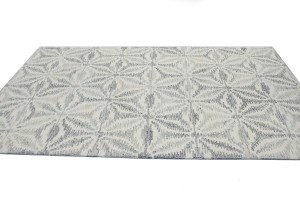 Abstract Hand-Tufted 5X8 Modern Rug