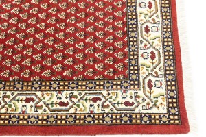 Red Floral 3X5 Indo Botemir Oriental Rug