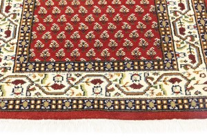 Red Floral 3X5 Indo Botemir Oriental Rug