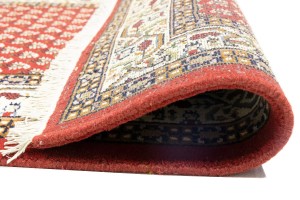 Red Floral 3X5 Indo Botemir Oriental Rug
