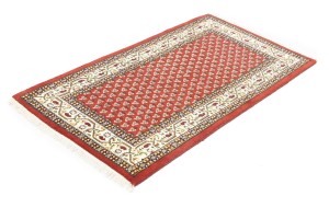 Red Floral 3X5 Indo Botemir Oriental Rug