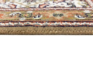 Cream Floral Tribal 3X5 Indo-Bidjar Oriental Rug