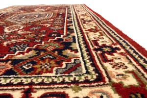 Red Floral Tribal 3X5 Indo-Bidjar Oriental Rug