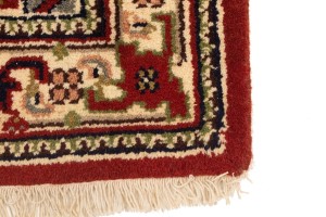 Red Floral Tribal 3X5 Indo-Bidjar Oriental Rug