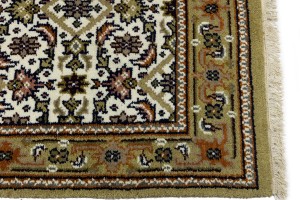 Cream Floral Tribal 3X5 Indo-Bidjar Oriental Rug