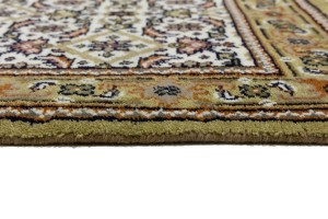 Cream Floral Tribal 3X5 Indo-Bidjar Oriental Rug