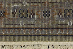 Cream Floral Tribal 3X5 Indo-Bidjar Oriental Rug