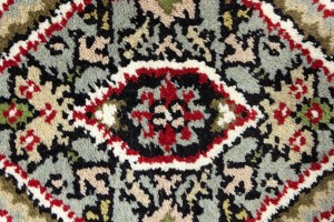 Red Floral Tribal 3'2X5'6 Indo-Bidjar Oriental Rug