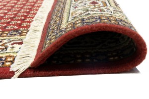 Red Floral 4X6 Indo Botemir Oriental Rug