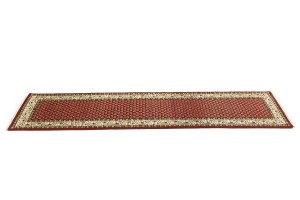 Red Floral 2'8X11'6 Indo Botemir Oriental Runner Rug