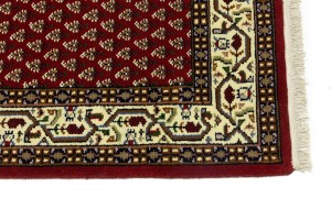 Red Floral 3X10 Indo Botemir Oriental Runner Rug