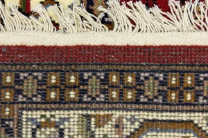 Red Floral 3X10 Indo Botemir Oriental Runner Rug