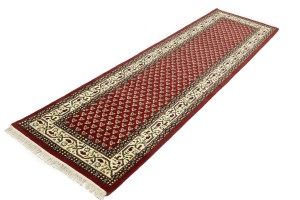 Red Floral 3X10 Indo Botemir Oriental Runner Rug