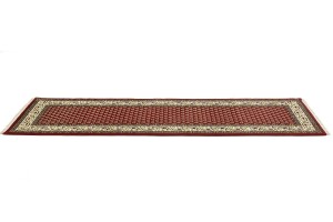 Red Floral 3X10 Indo Botemir Oriental Runner Rug