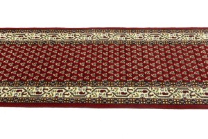Red Floral 3X10 Indo Botemir Oriental Runner Rug