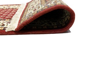 Red Floral 2'5X8'9 Indo Botemir Oriental Runner Rug
