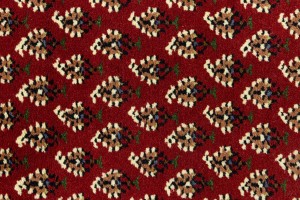 Red Floral 2'5X8'9 Indo Botemir Oriental Runner Rug