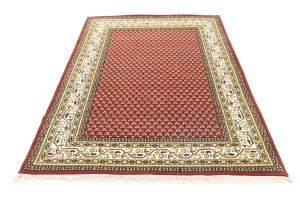 Red Floral 6X8 Indo Botemir Oriental Rug