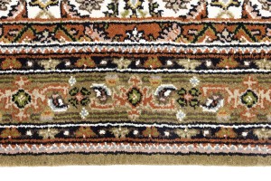 Cream Floral Tribal 6X8 Indo-Bidjar Oriental Rug