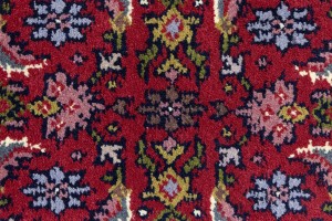 Red Floral Tribal 4X6 Indo-Bidjar Oriental Rug