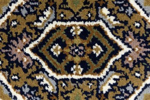 Cream Floral Tribal 4X6 Indo-Bidjar Oriental Rug