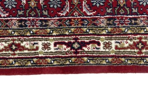 Red Floral Tribal 4X6 Indo-Bidjar Oriental Rug