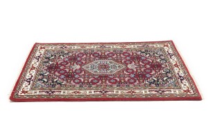 Red Floral Tribal 4X6 Indo-Bidjar Oriental Rug