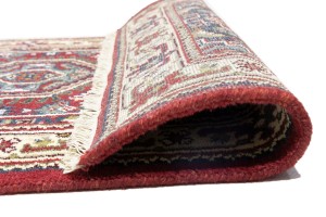 Red Floral Tribal 3X10 Indo-Bidjar Oriental Runner Rug