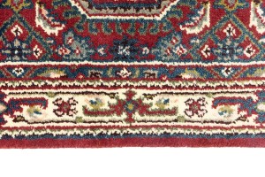 Red Floral Tribal 3X10 Indo-Bidjar Oriental Runner Rug