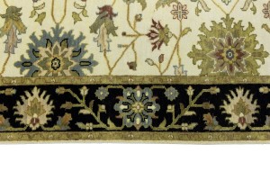 Cream Floral Osh Chobi 5X8 Peshawar Oriental Rug