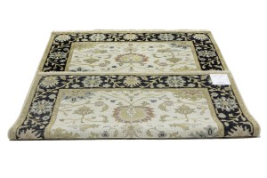 Cream Floral Osh Chobi 5X8 Peshawar Oriental Rug