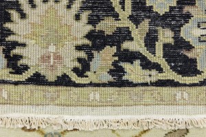 Cream Floral Osh Chobi 5X8 Peshawar Oriental Rug