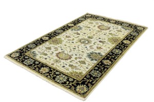 Cream Floral Osh Chobi 5X8 Peshawar Oriental Rug