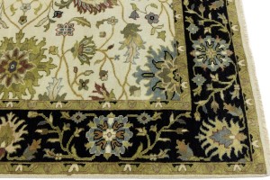 Cream Floral Osh Chobi 6X9 Peshawar Oriental Rug