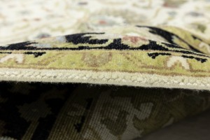 Cream Floral Osh Chobi 6X9 Peshawar Oriental Rug