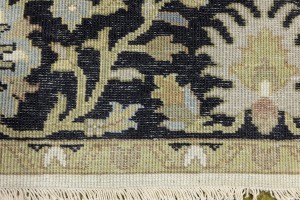 Cream Floral Osh Chobi 6X9 Peshawar Oriental Rug