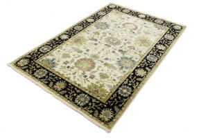 Cream Floral Osh Chobi 6X9 Peshawar Oriental Rug
