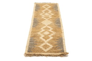 Braided Style Jute Sumak 2X6 Modern Rug