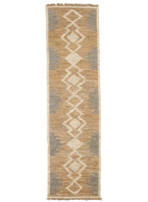 Braided Style Jute Sumak 3X10 Modern Runner Rug
