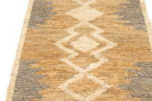 Braided Style Jute Sumak 3X10 Modern Runner Rug