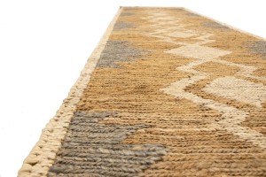 Braided Style Jute Sumak 3X10 Modern Runner Rug