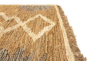 Braided Style Jute Sumak 3X10 Modern Runner Rug