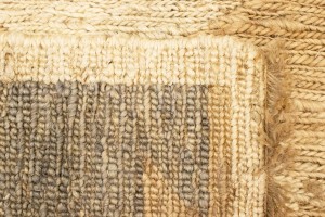 Cream Braided Style Jute Sumak 5X7 Modern Rug
